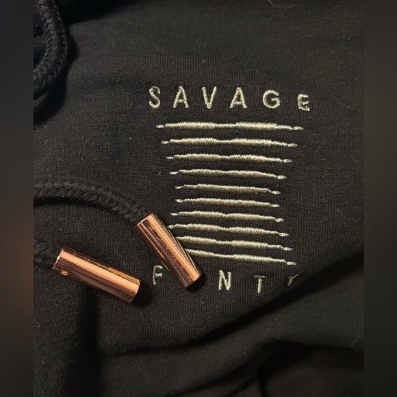 SAVAGE X FENTY FOREVER SAVAGE HOODED
ONESIE SIZE 4-6 - Picture 8 of 9